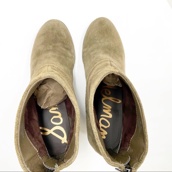 {Sam Edelman} Larkin Suede Ankle Boots - Picture 14 of 16